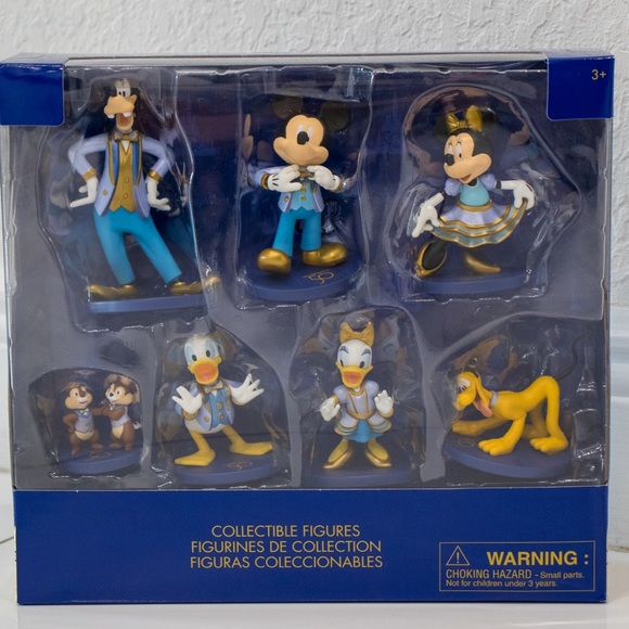 Set of 8 Characters Disney 50th anniversary - Picture 1 of 9